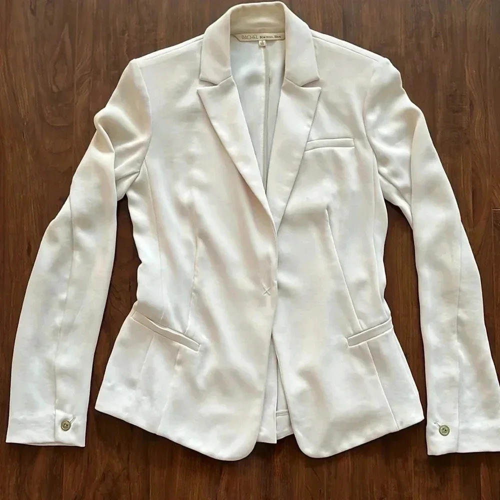 Off white/Cream Blazer - Picture 1 of 11